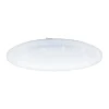 Eglo LED-Deckenleuchte Frania mit Kristalleffekt Durchmesser 55 cm weiß
