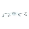 Eglo LED-Deckenleuchte Vallida-SD weiß/chrom-weiß