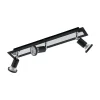 Eglo LED-Spot Sarria schwarz-chrom 3 Stück