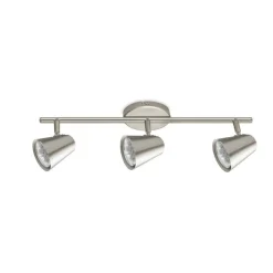 Eglo LED-Spotserie Travale 3 Spots silber