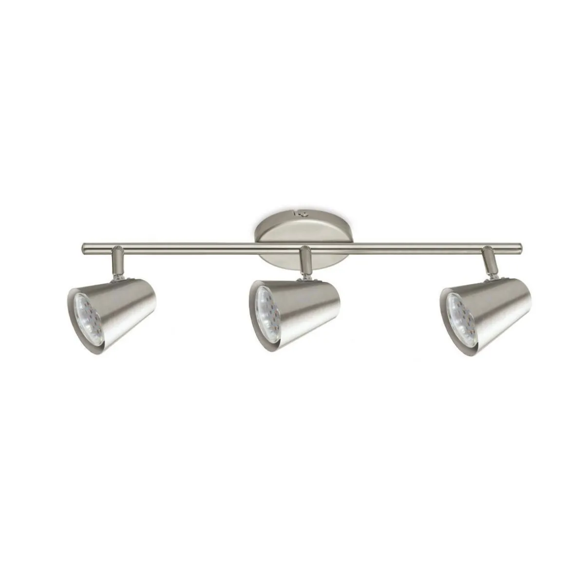 Eglo LED-Spotserie Travale 3 Spots silber