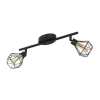 Eglo LED-Spotserie Zapata 1 2 Spots schwarz