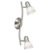 Eglo Spotserie Dakar 1 2 Spots silber