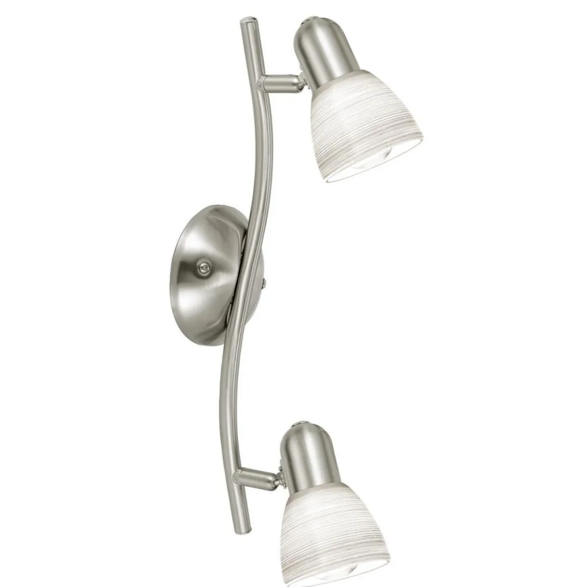 Eglo Spotserie Dakar 1 2 Spots silber