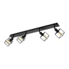 Eglo Spotserie Eldrick 4 Spots schwarz