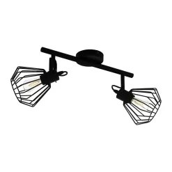 Eglo Spotserie Tabillano 2 Spots schwarz
