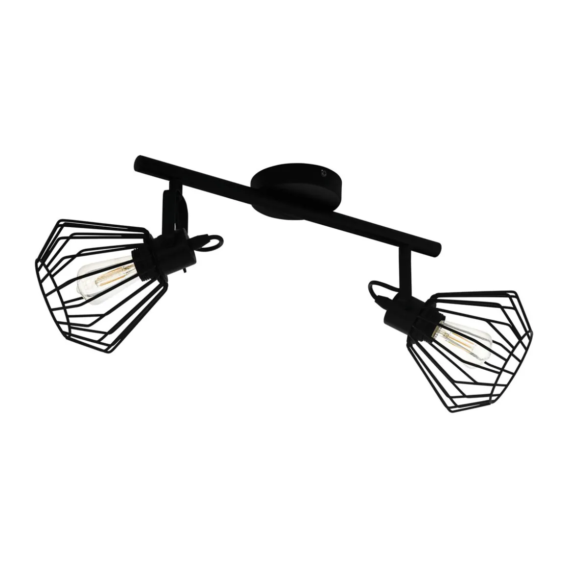 Eglo Spotserie Tabillano 2 Spots schwarz