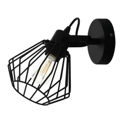 Eglo Wandleuchte Tabillano schwarz