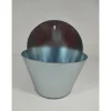 Eimer-Wandampel halbrund 26 cm verzinkt