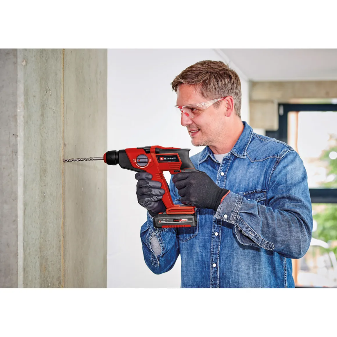 Einhell Akku-Bohrhammer TE-HD 18/12 Li - Solo