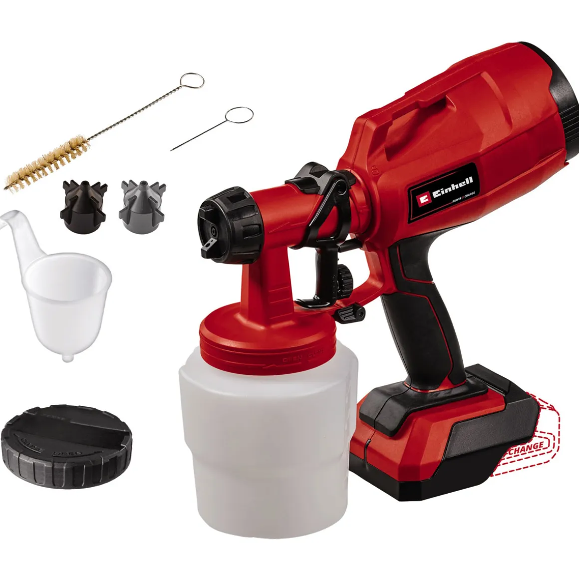 Einhell Akku-Farbsprühsystem TC-SY 18/60 Li-Solo