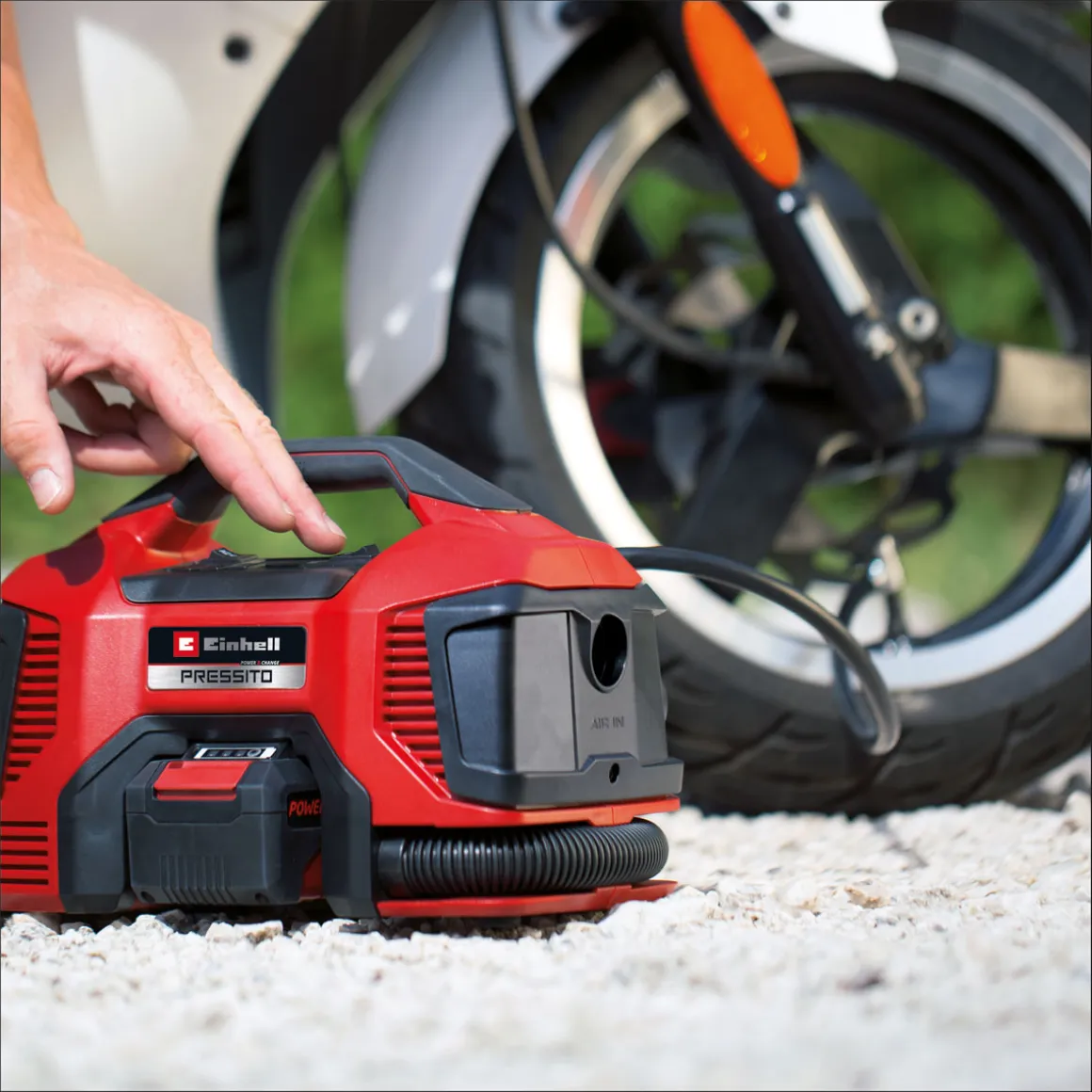 Einhell Akku-Kompressor PRESSITO 18/21
