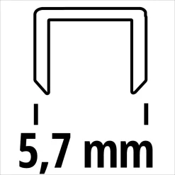 Einhell Klammern 3000 Stk 5,7 x 16 mm