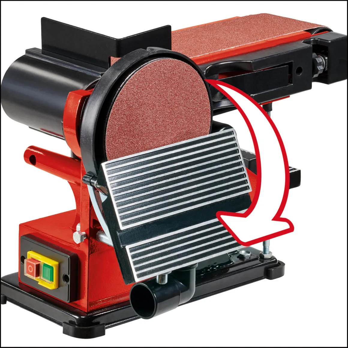 Einhell Stand-Band-Tellerschleifer TC-US 380