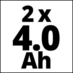 Einhell Akku Power X-Change Twinpack 4 Ah 2 Stück