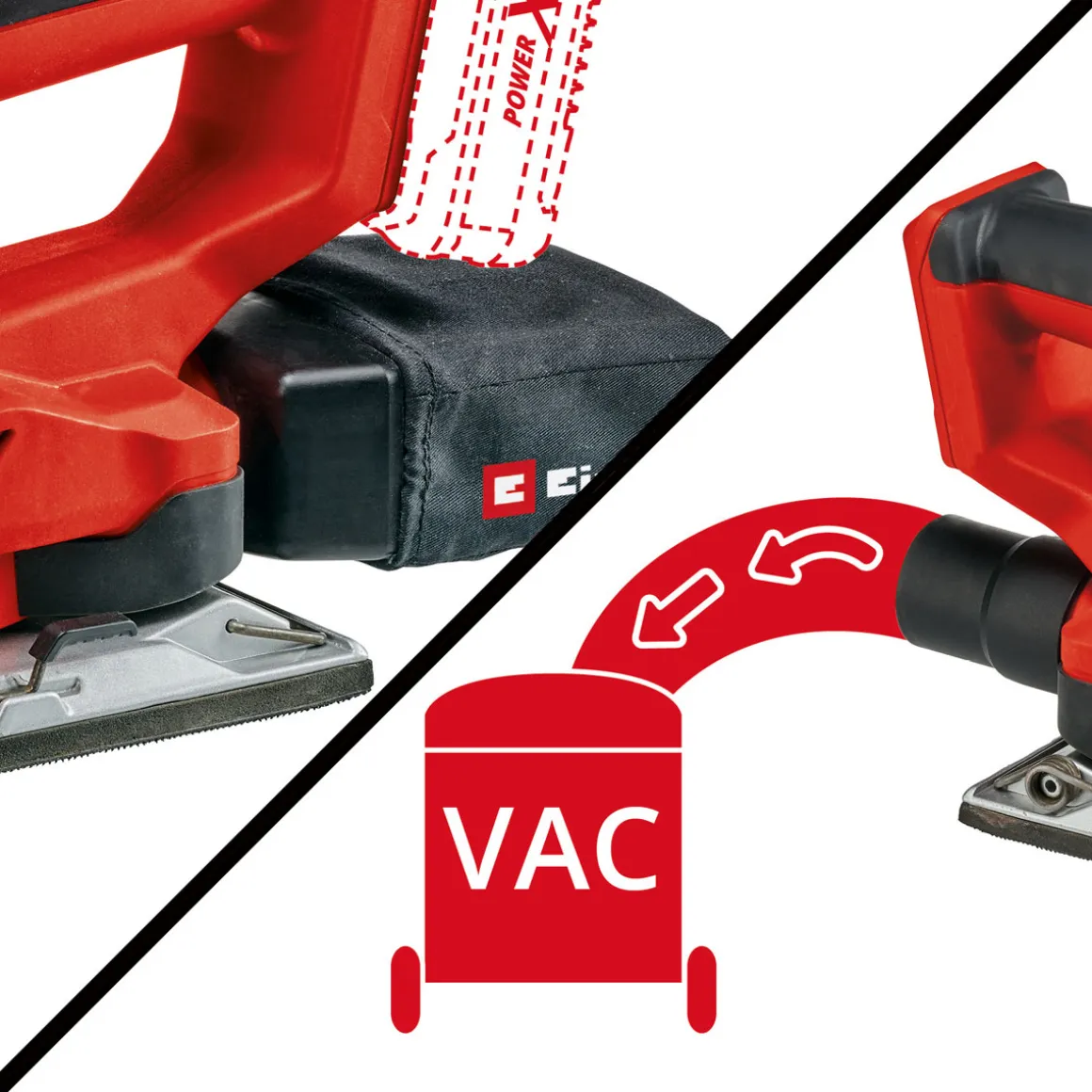 Einhell Akku Schwingschleifer TE-OS 18/230 Li Solo