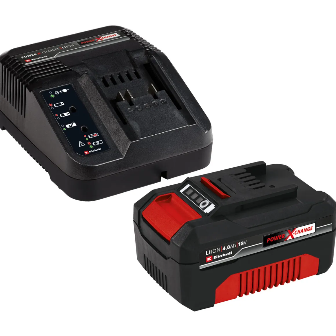 Einhell Akku und Ladegerät Power X-Change Starter-Kit 4 Ah