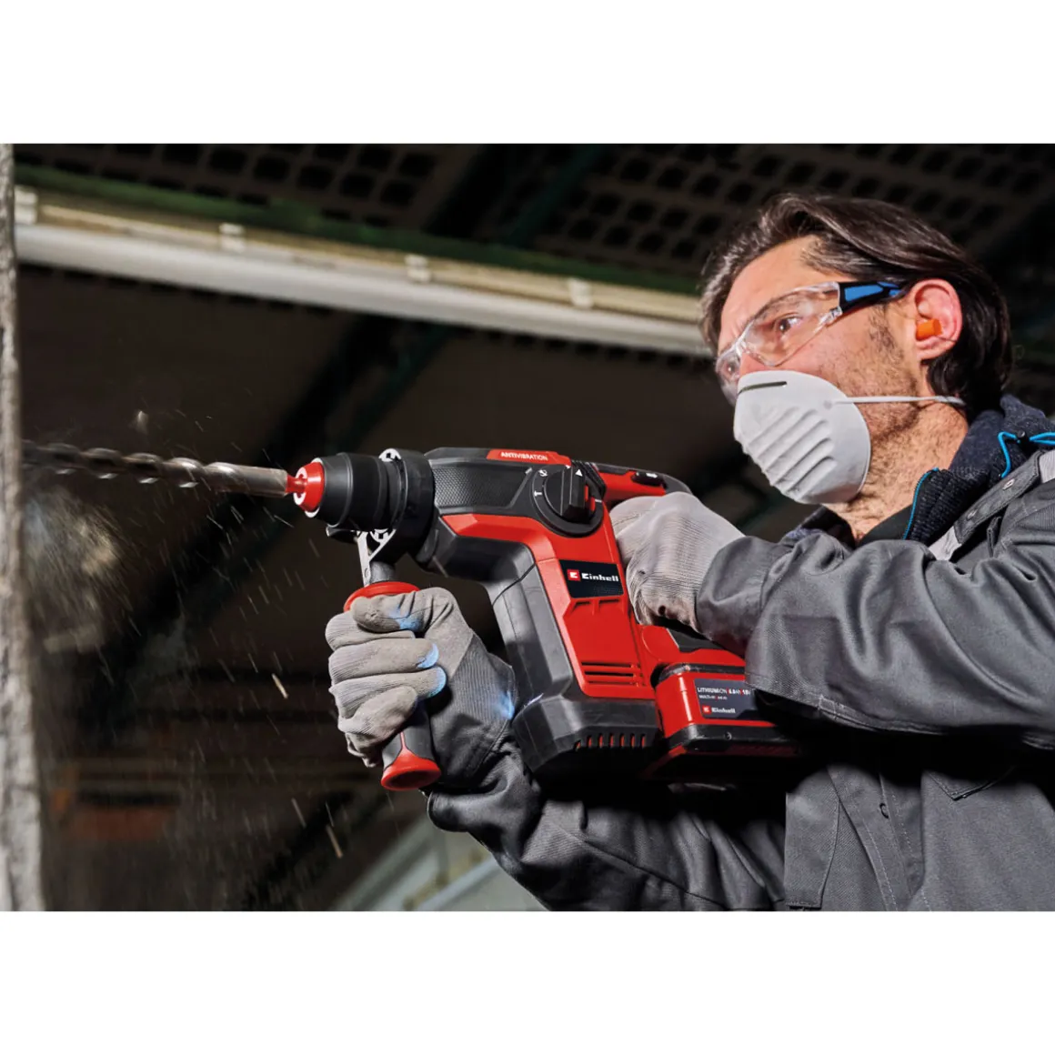 Einhell Akku-Bohrhammer TP-HD 18/28 Li BL