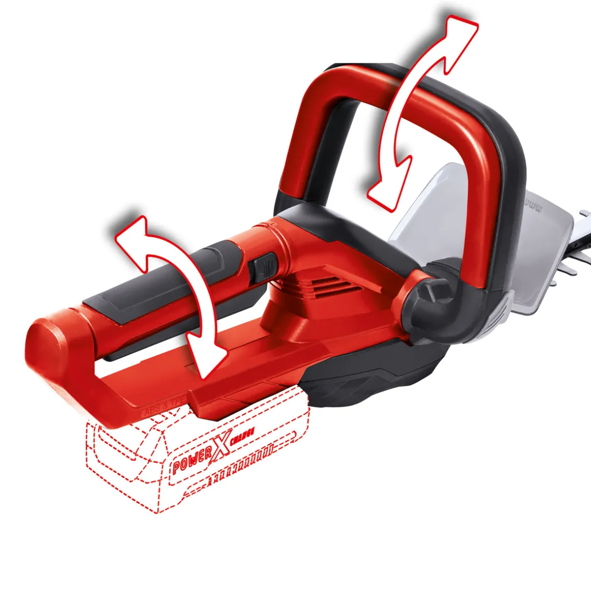 Einhell Akku-Heckenschere GE-CH 1855/1 Li - Solo
