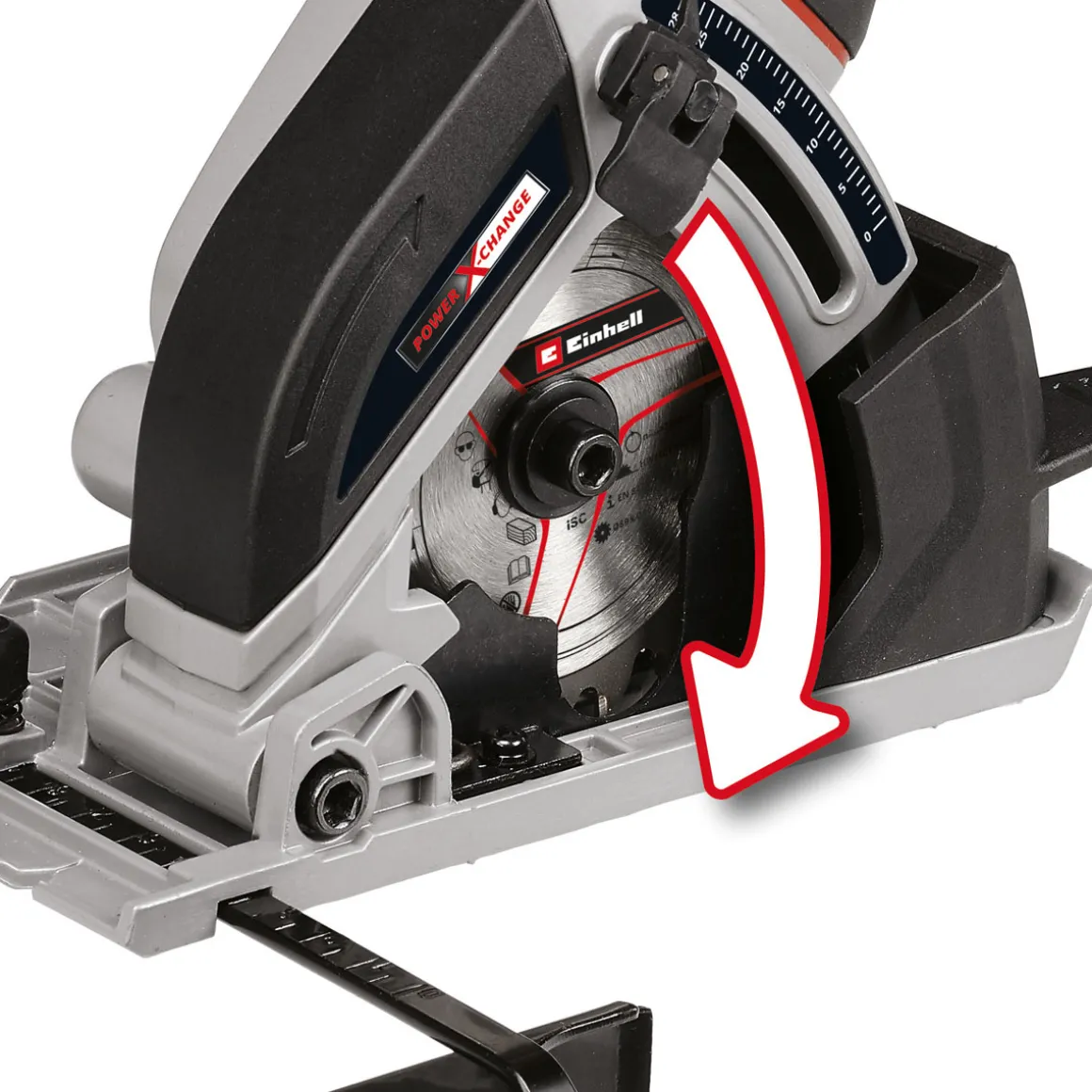 Einhell Akku-Mini-Handkreissäge TE-CS 18/89 Li-Solo