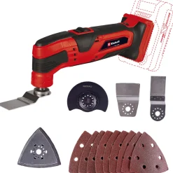 Einhell Akku-Multifunktionswerkzeug TC-MG 18 Li-Solo
