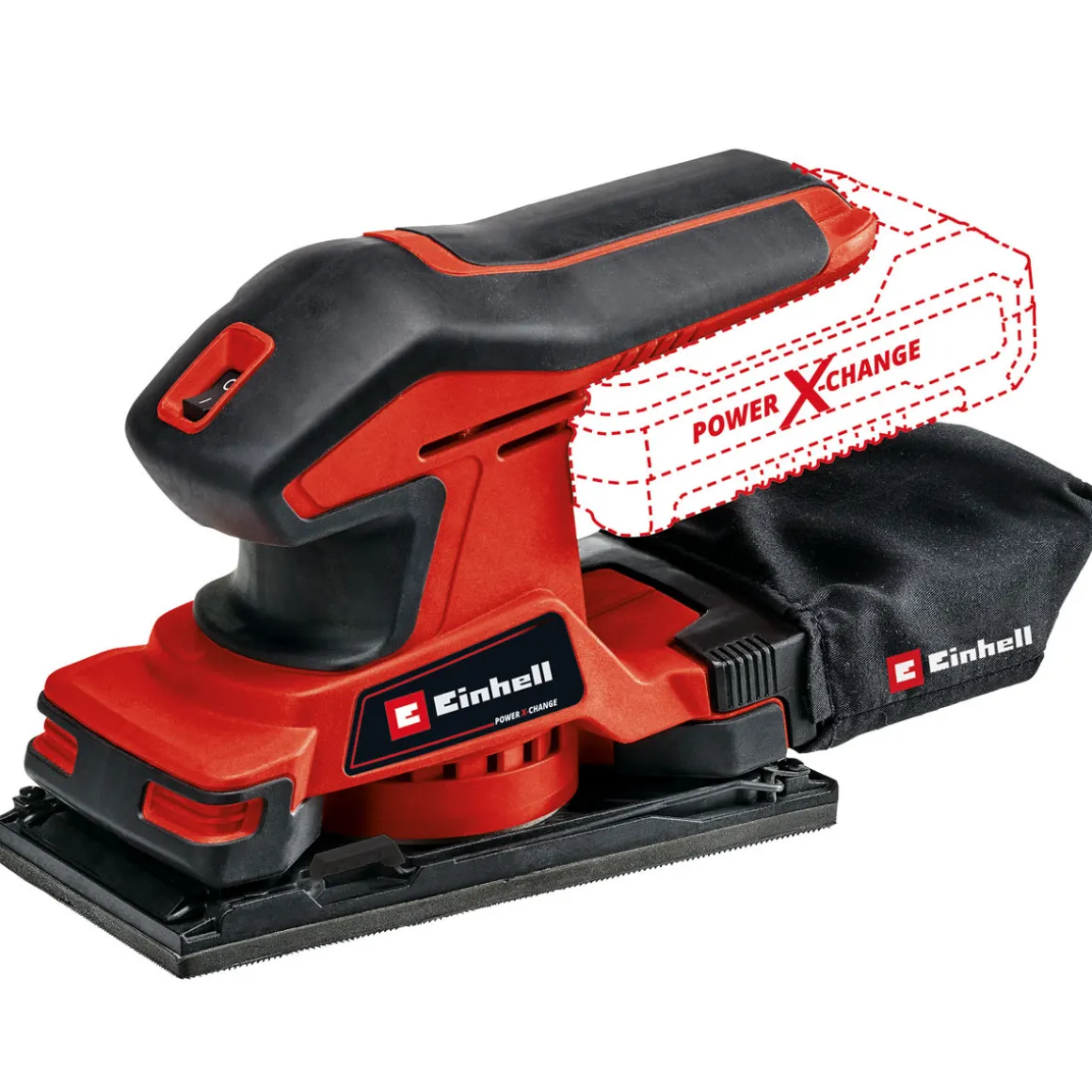 Einhell Akku-SchwingschleiferTC-OS 18/187 Li Solo