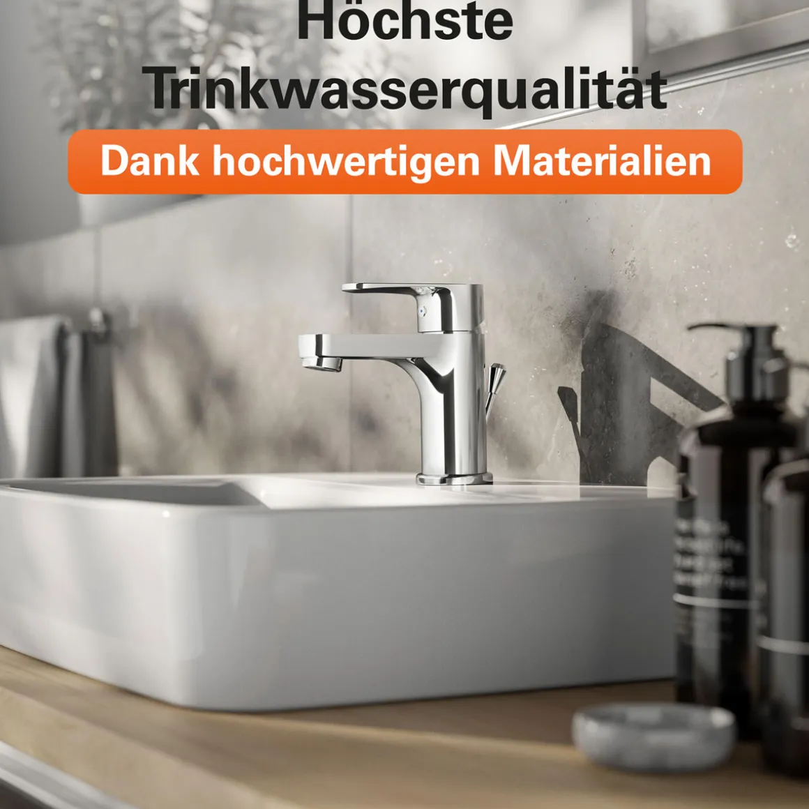 Eisl WT-Armatur Claudio,chrom,Kartusche mit