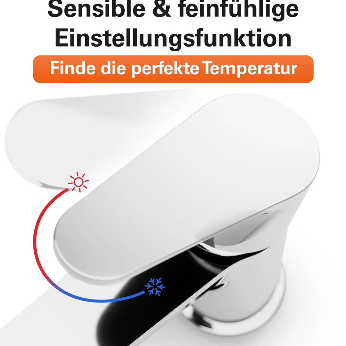 Eisl WT-Armatur Claudio,chrom,Kartusche mit