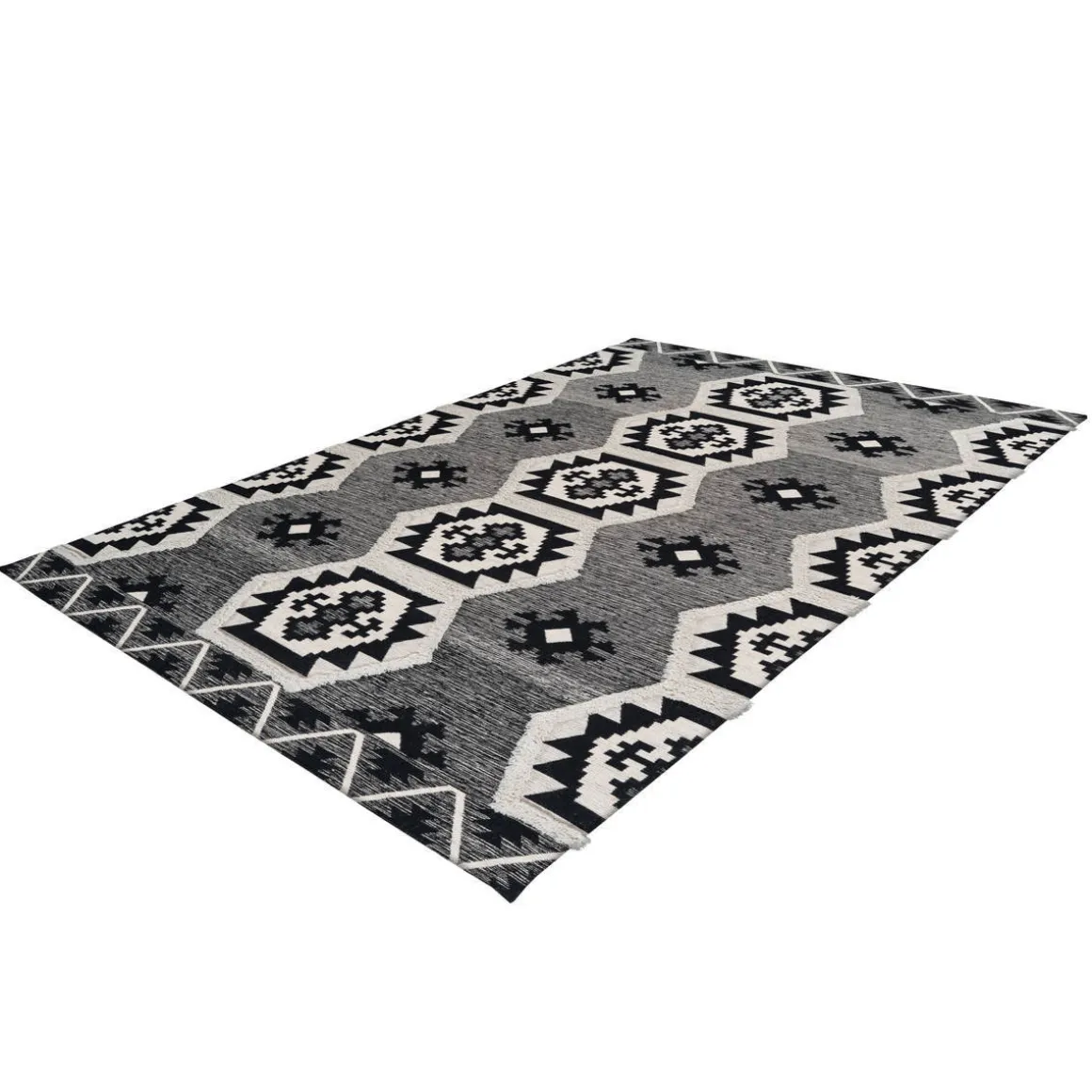 Ethno-Teppich „Ethnie 300“, grau