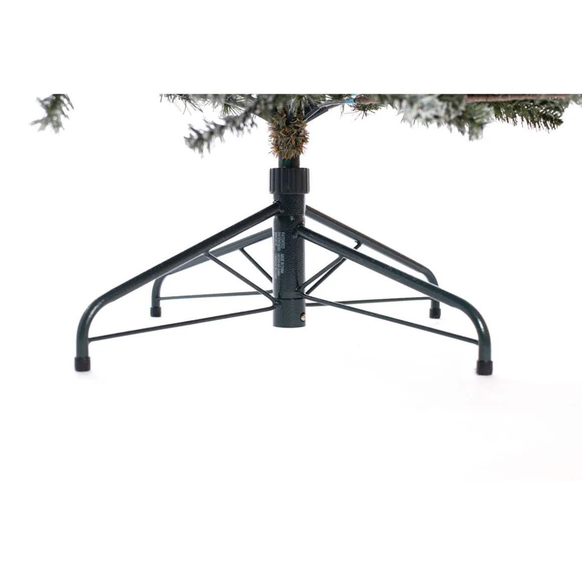 Evergreen Künstlicher Weihnachtsbaum Cedar Frost Kiefer 114x210cm Grün Weiß
