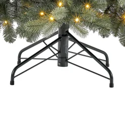 Evergreen Künstlicher Weihnachtsbaum Vermont Fichte inkl. LEDs 129x180cm Grün