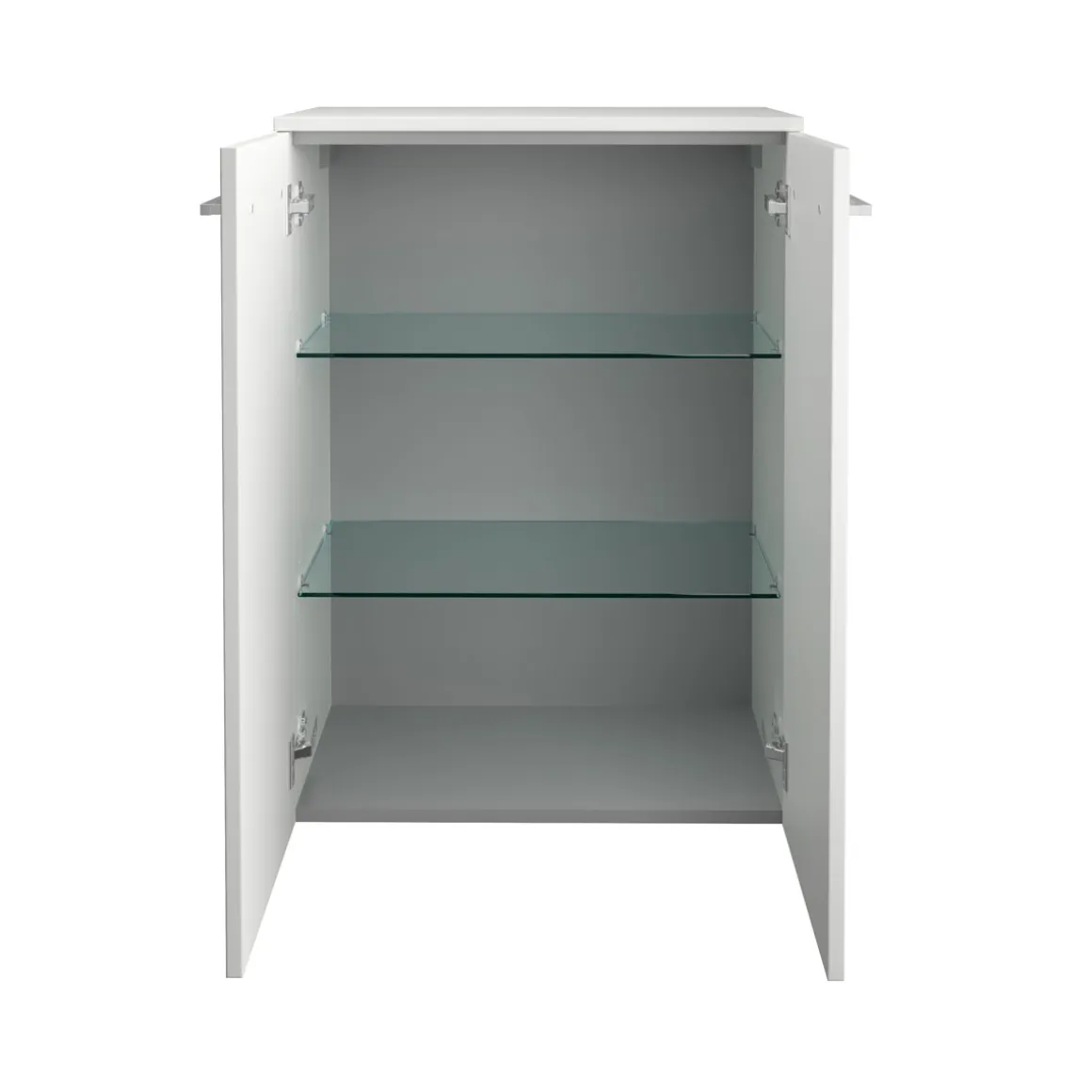 Fackelmann Doppel-Midischrank B.Style 602 x 826 x 320 mm Weiß