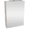 Fackelmann Gäste-WC Spiegelschrank links SBC 500 x 680 x 153 mm Alaska-Esche