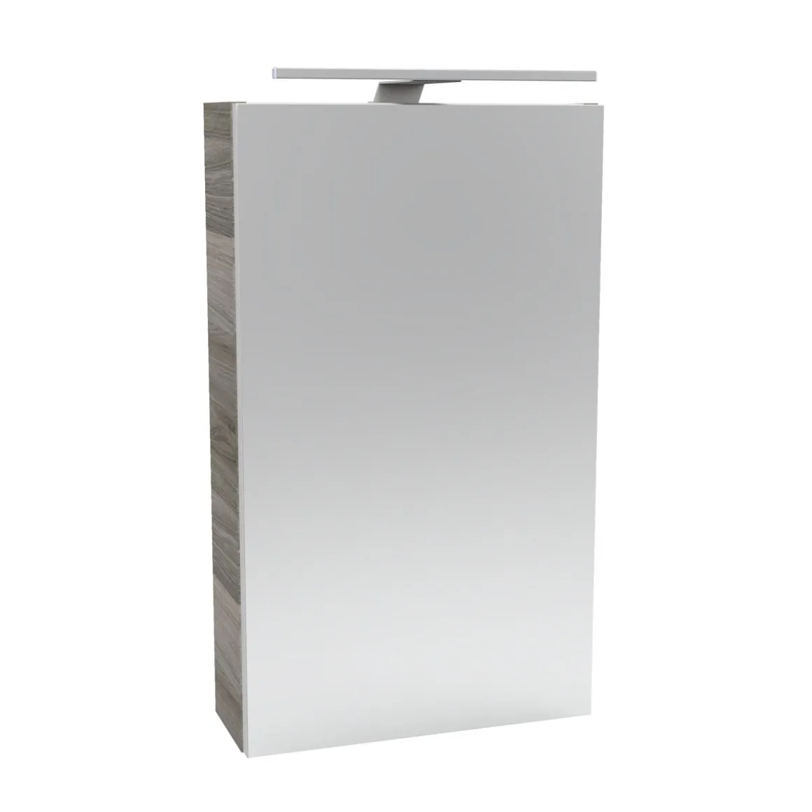 Fackelmann Gäste-WC Spiegelschrank links SBC 400 x 680 x 153 mm Steinesche
