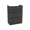 Fackelmann Gäste-WC Waschtischunterschrank rechts SBC 440 x 600 x 243 mm DarkOak