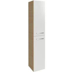 Fackelmann Hochschrank links B.Style 300 x 1620 x 316 mm Sandeiche/Weiß