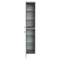 Fackelmann Hochschrank links B.Style 300 x 1620 x 316 mm Nature Oak/Weiß