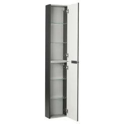 Fackelmann Hochschrank slim LUNA 300 x 1620 x 168 mm anthrazit