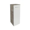 Fackelmann Midischrank links B.Style 302 x 826 x 320 mm Nature Oak/Weiß