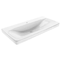 Fackelmann Keramik-Waschtisch Milano 88,5 x 17 x 54,5 cm weiß