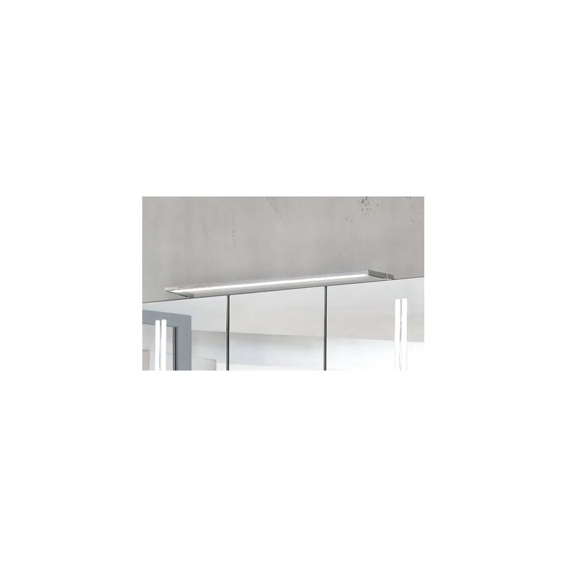 Fackelmann LED-Aufsatzleuchte chrom 56 x 10 x 2 cm