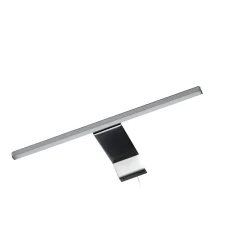 Fackelmann LED-Aufsatzleuchte chrom 34 x 3,5 x 16,5 cm