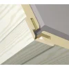 Faltleiste Pinie weiß 2,6 m
