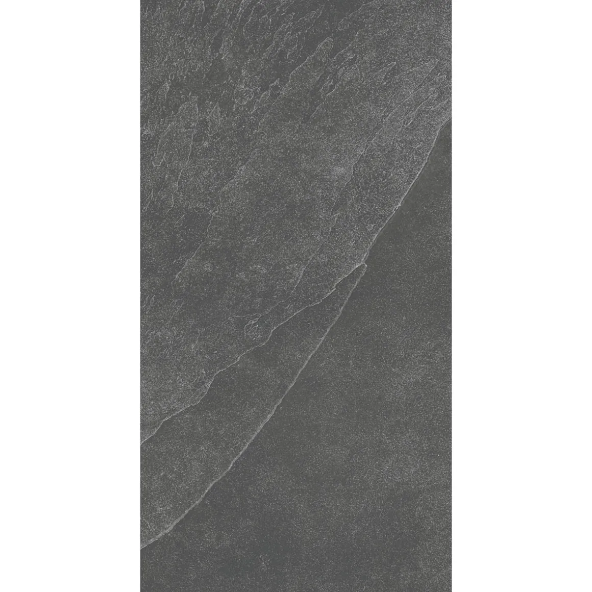 Feinsteinzeug Axis black 30,2 x 60,4 cm
