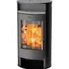 Fireplace Kaminofen Borneo 6kWStahl Anschl. oben 150mm