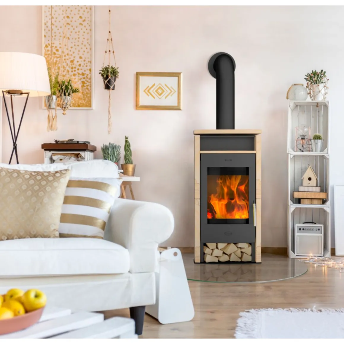 Fireplace Santiago Sandstein