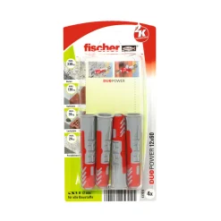 Fischer Dübel DuoPower 12 x 60 mm 4 Stück