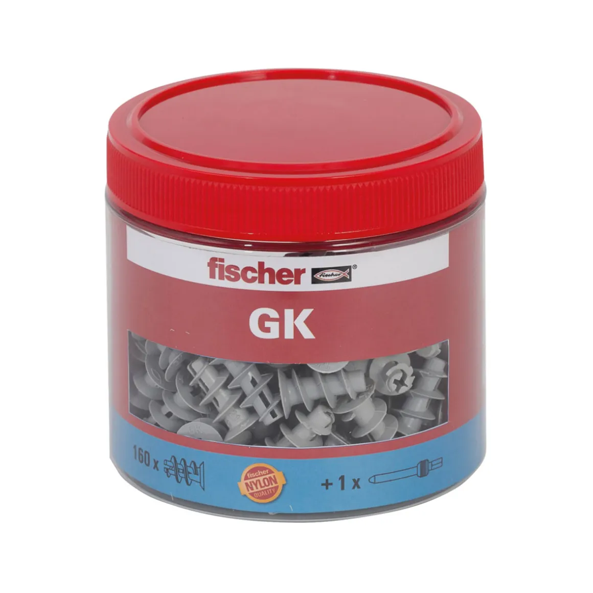 Fischer Gipskartondübel in Dose 160 Stück