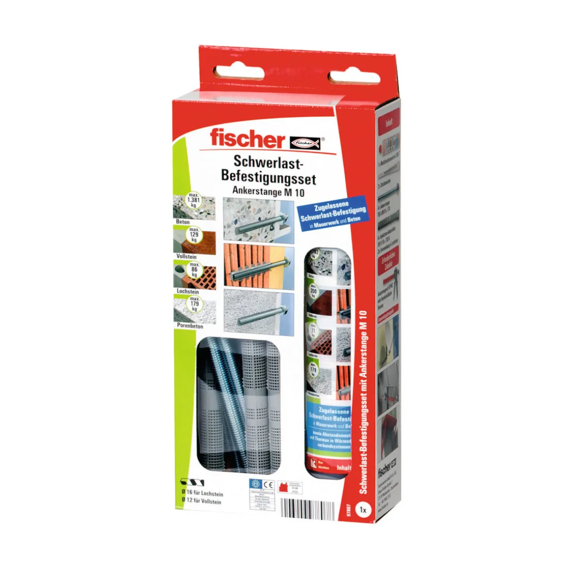 Fischer Schwerlast-Befestigungs-Set 300 T SBS M10