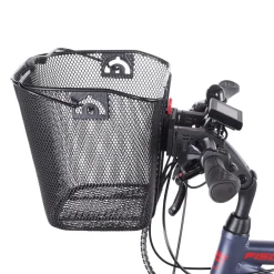Fischer Bikes Lenker-Korb für E-Bike engmaschig schwarz